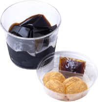 成城石井自家製 沖縄県産黒糖の黒蜜で食べる黒糖ゼリー