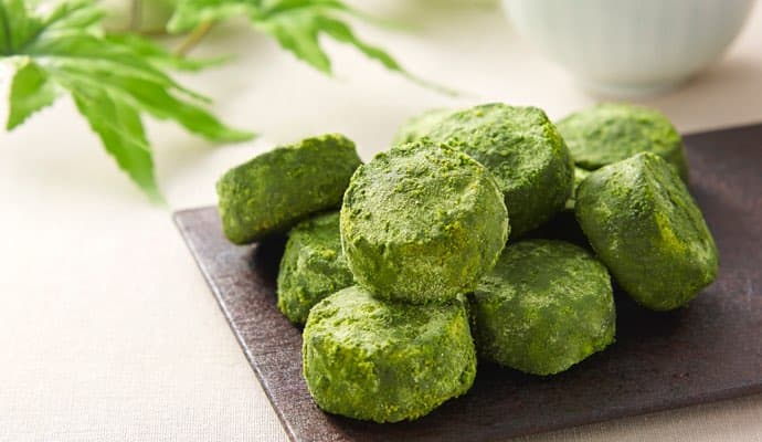 宇治抹茶のポルボローネ