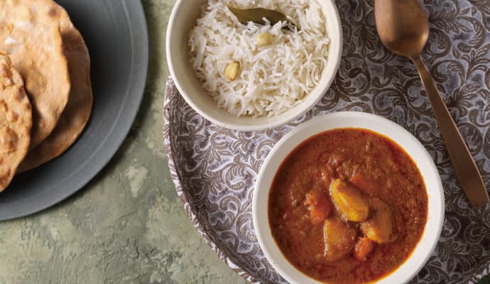 6種野菜と9種スパイスのトマトカレー