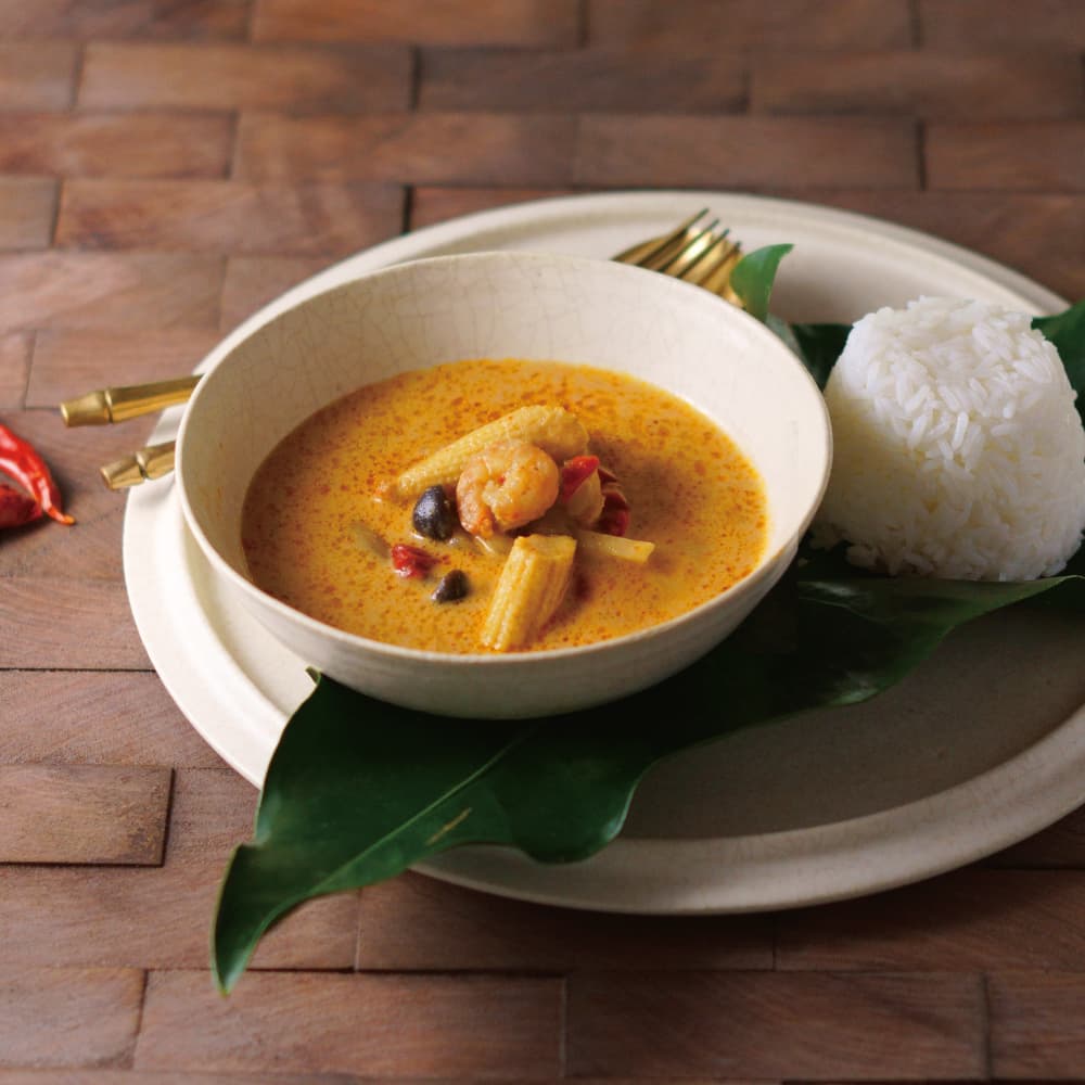 辛さつきぬける 5種具材のレッドカレー